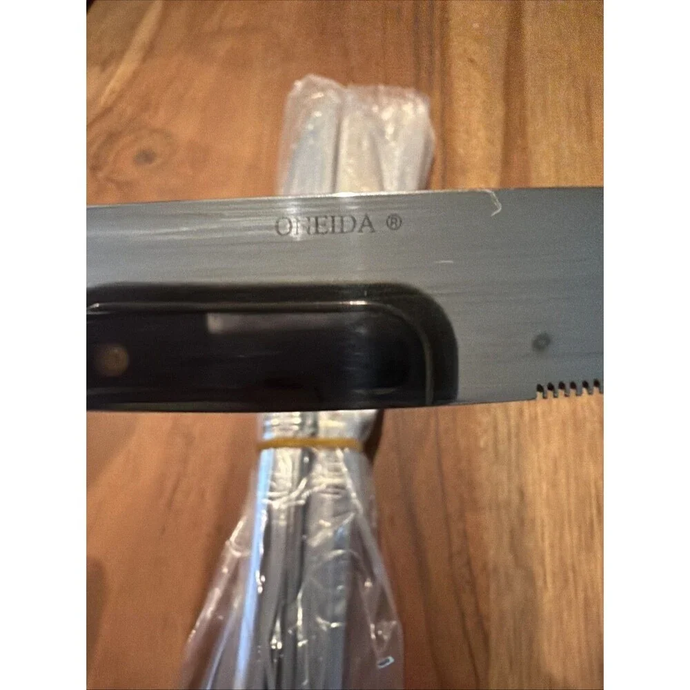 New ONEIDA Stainless APOLLONIA Set Of 4 DINNER KNIVES 9 1/2